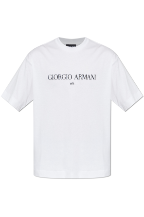 Emporio Armani T-shirt with embroidered logo | Men's | Vitkac